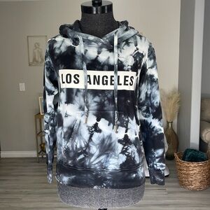 Young Fabulous and Broke Los Angeles tie dye hoodie size XS